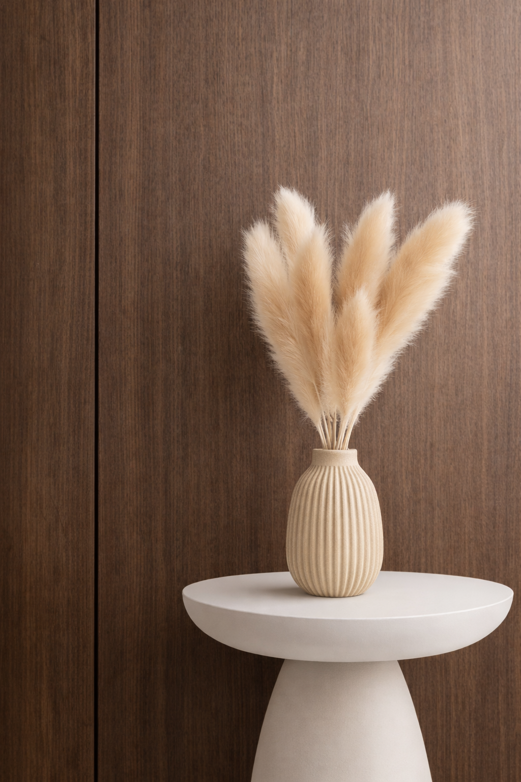 Decor paneel - 280 x 60 cm - Akoestische wandpanelen - Gerookt eiken