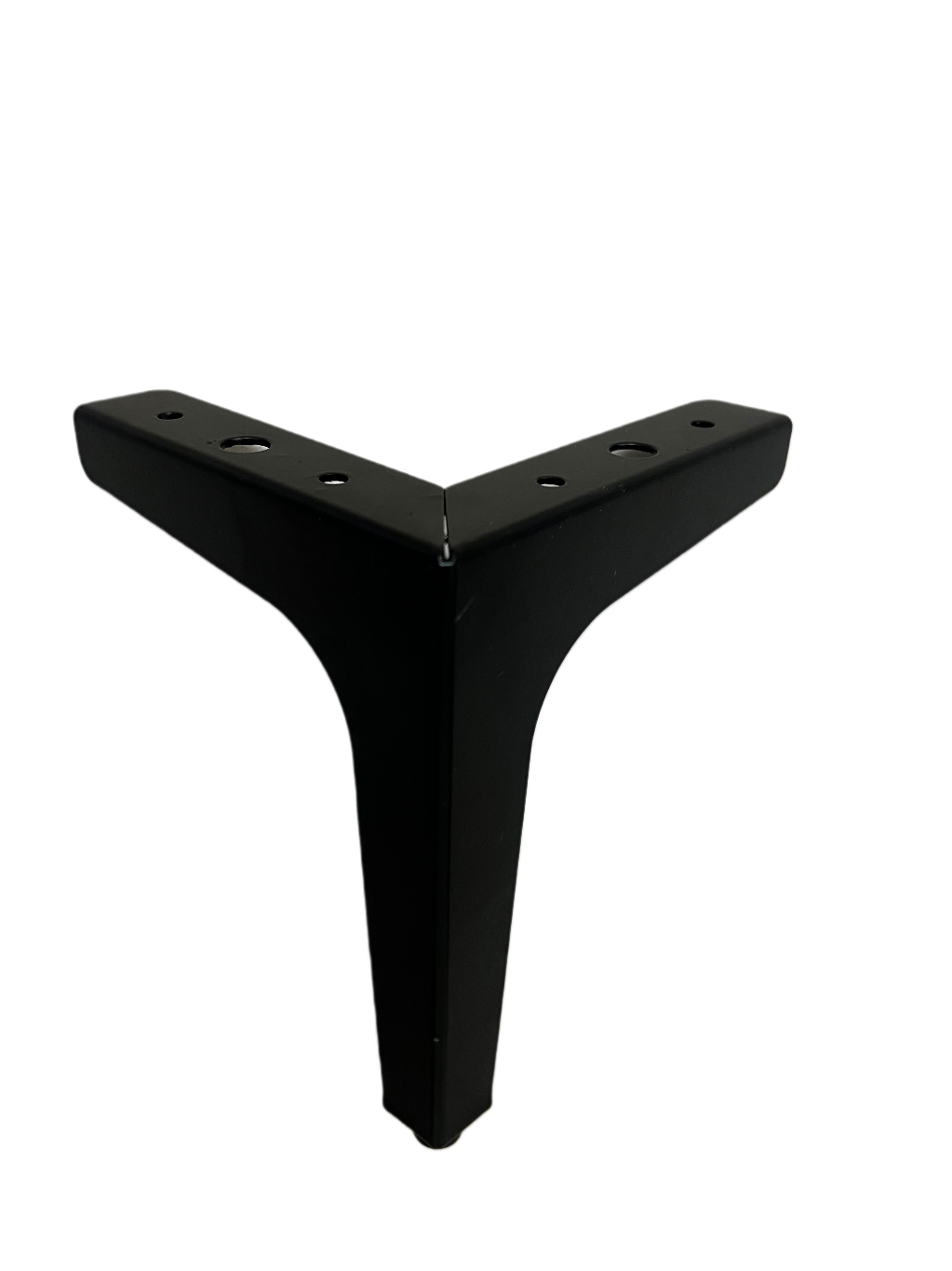 Meubelpoot Slimline Mat Zwart – 165 mm