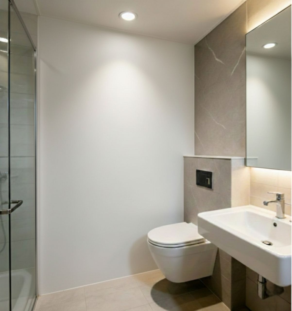 Linnen Japandi Wandpaneel - Natuurlijke Textuur - 280 x 122cm - White