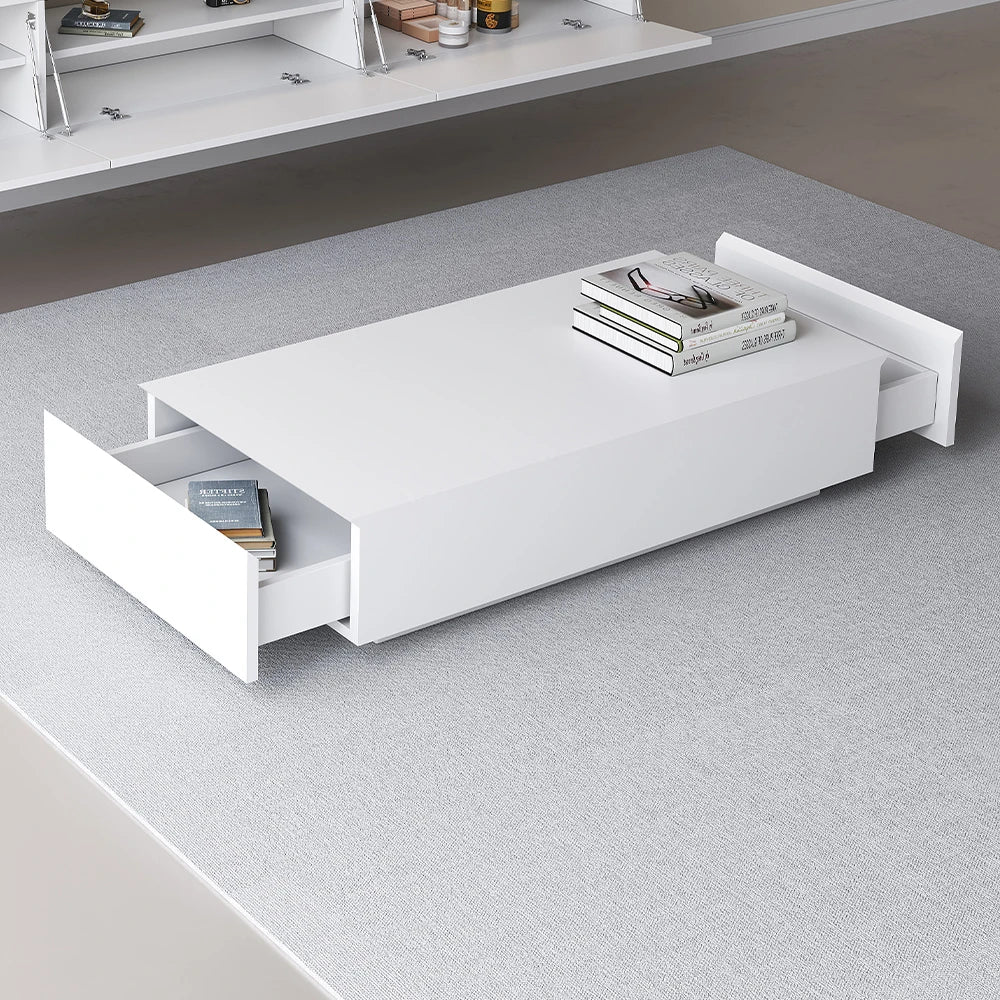 Salontafel 120cm x 60cm – Chic Collection – Wit mat