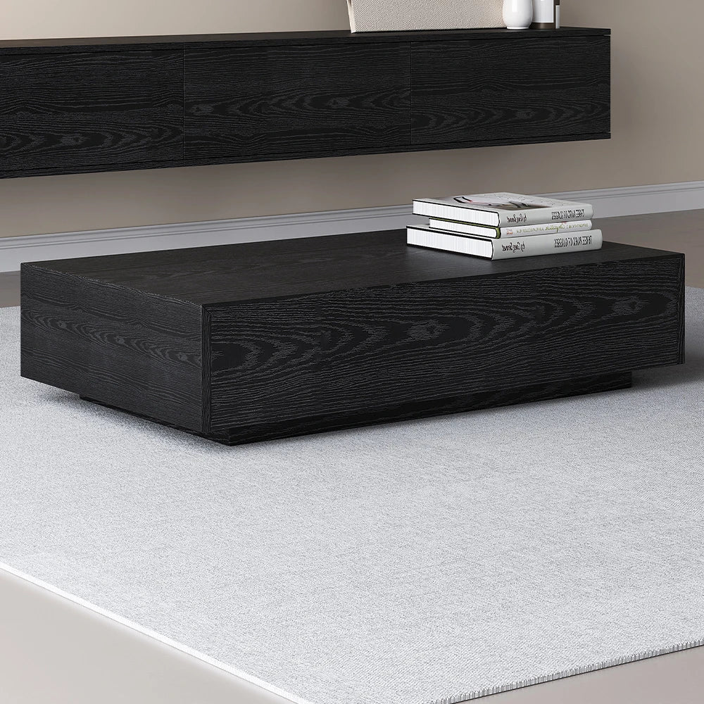 Salontafel 120cm x 60cm – Chic Collection – Zwart eiken