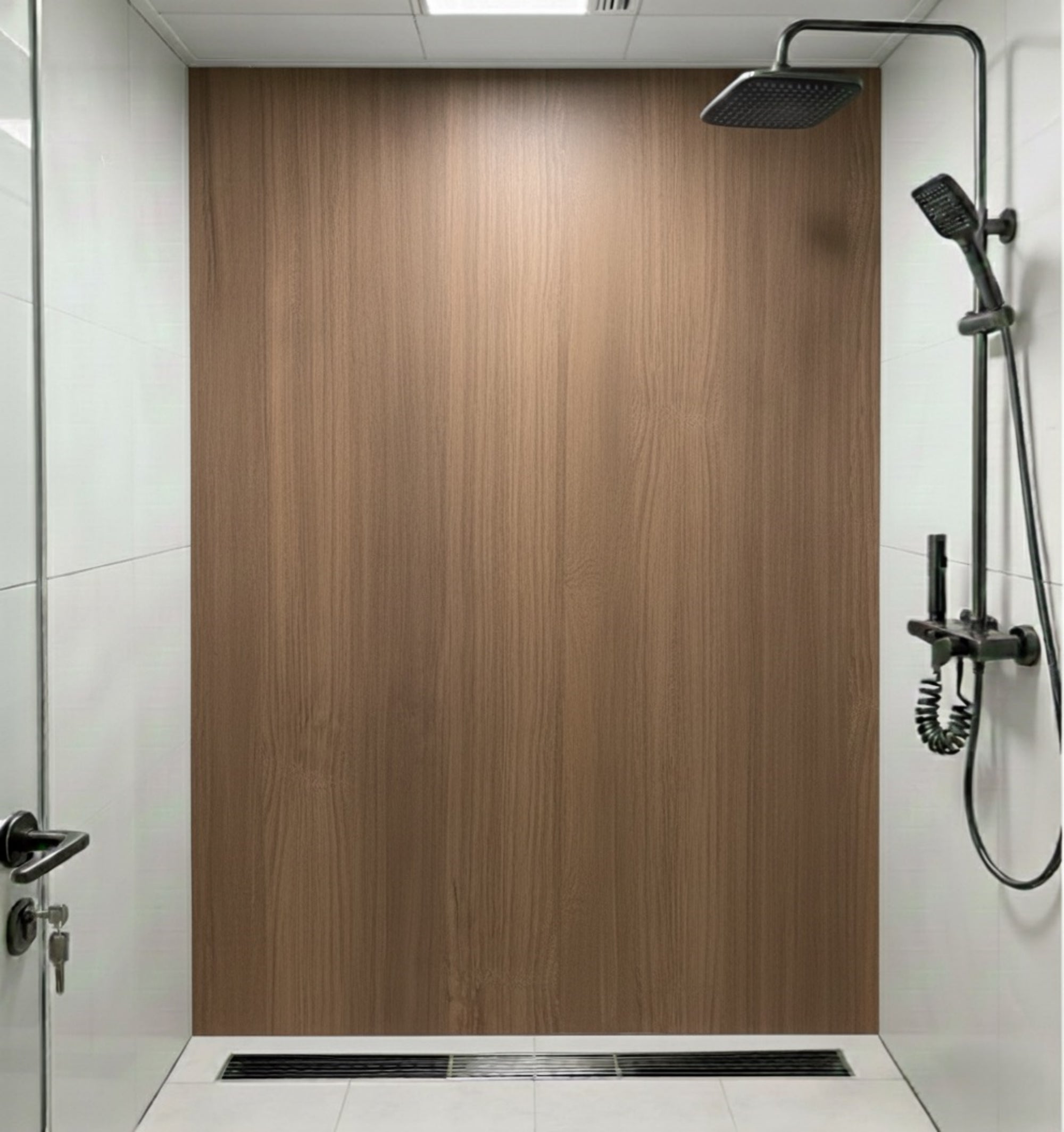 Houten Wandpaneel - Wood serie - 280 x 122cm - Walnoot eiken