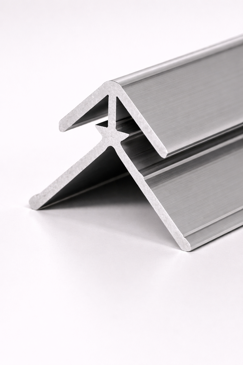 Hoekprofiel - Bamboe - Zilver Aluminium