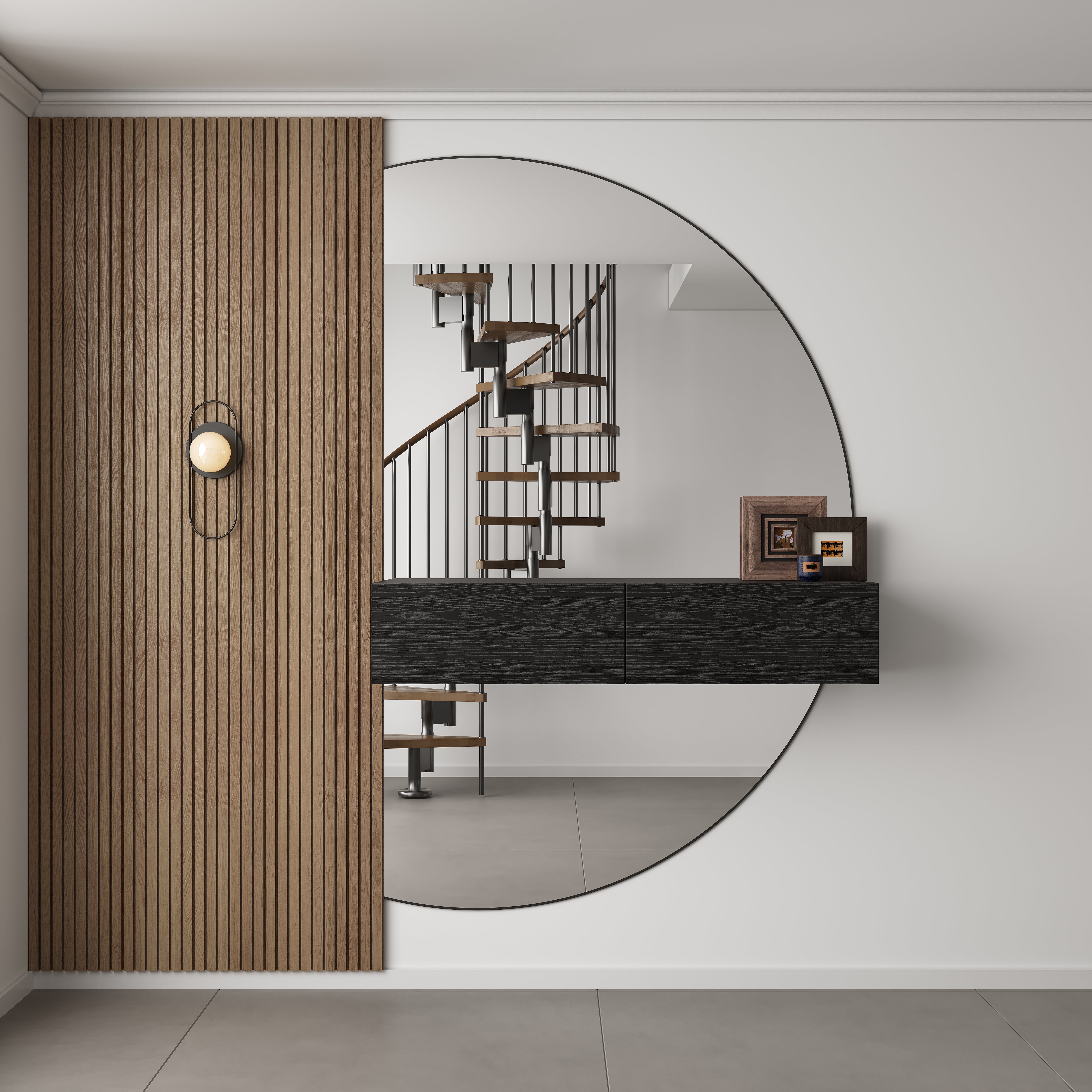 Chic Gangkast 100x26x20 cm – Exclusieve Softclose – Zwart Eiken