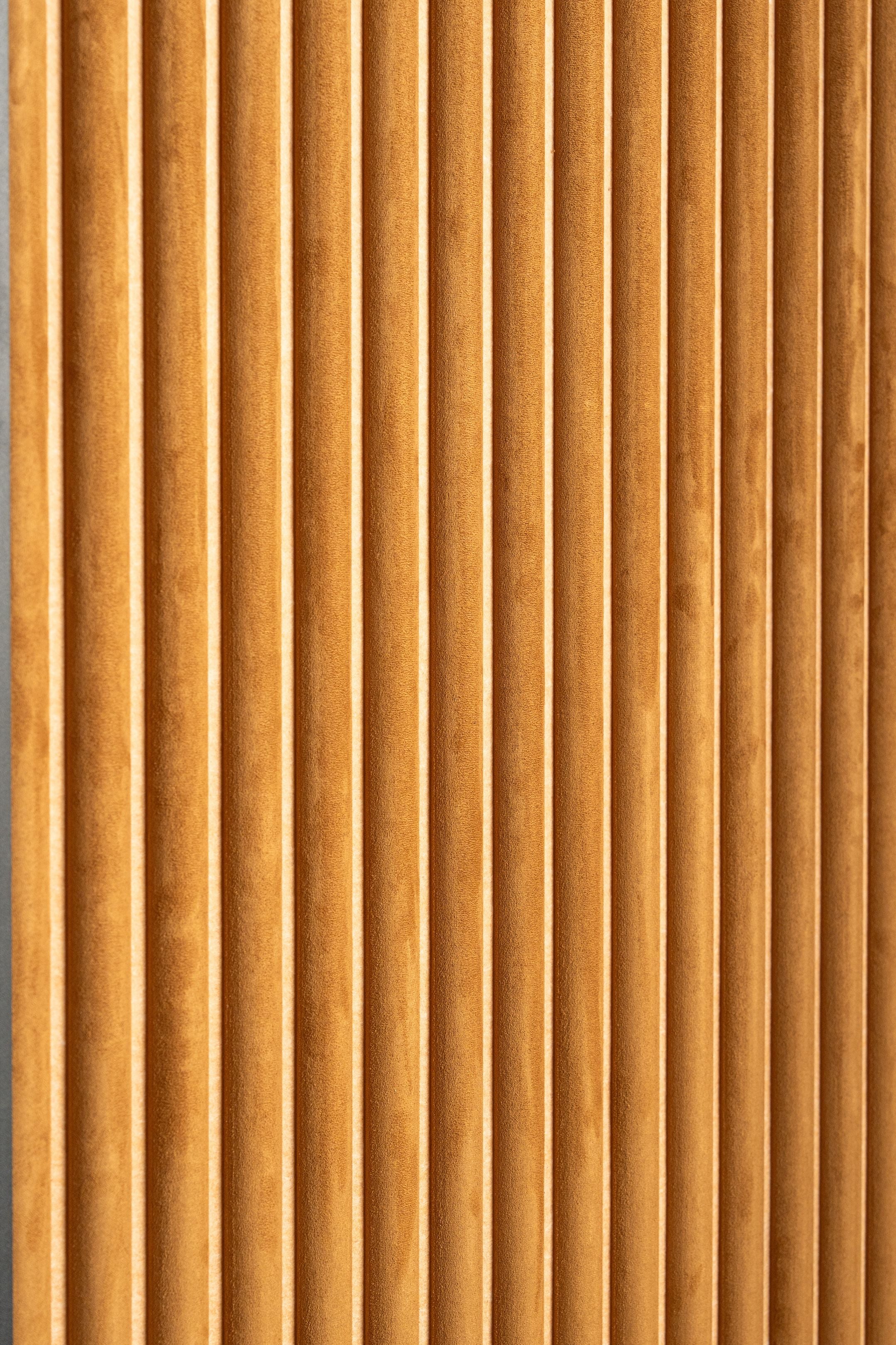 Akoestische panelen  280 x 60cm - Suede - Cognac