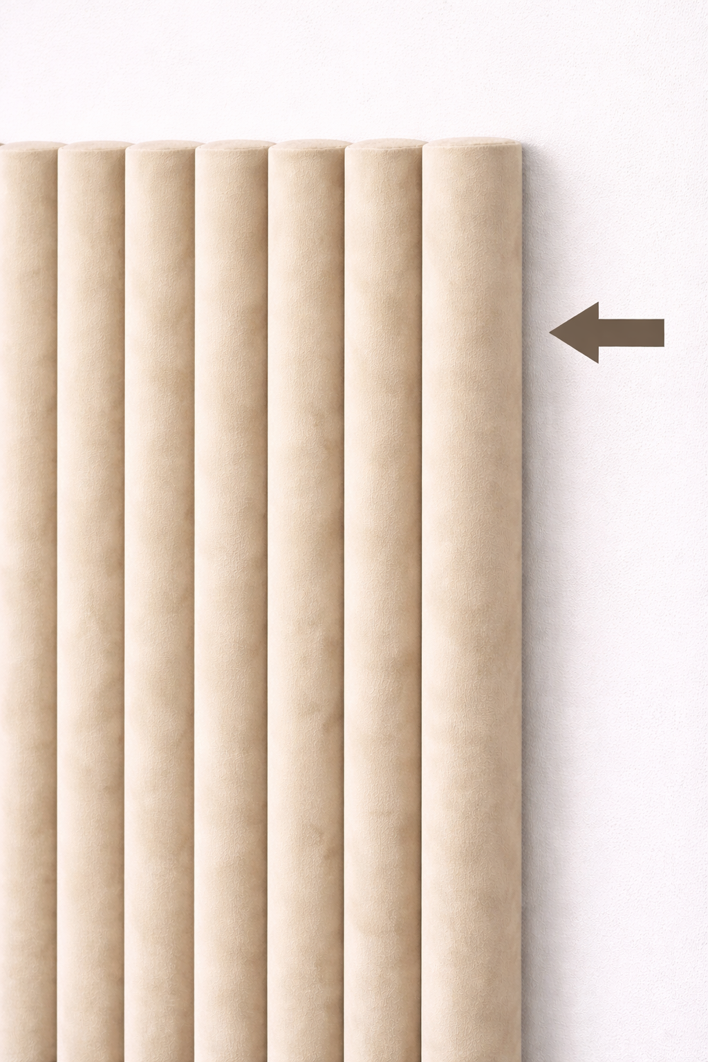 Eindlat Suede - Japandi Beige 280cm