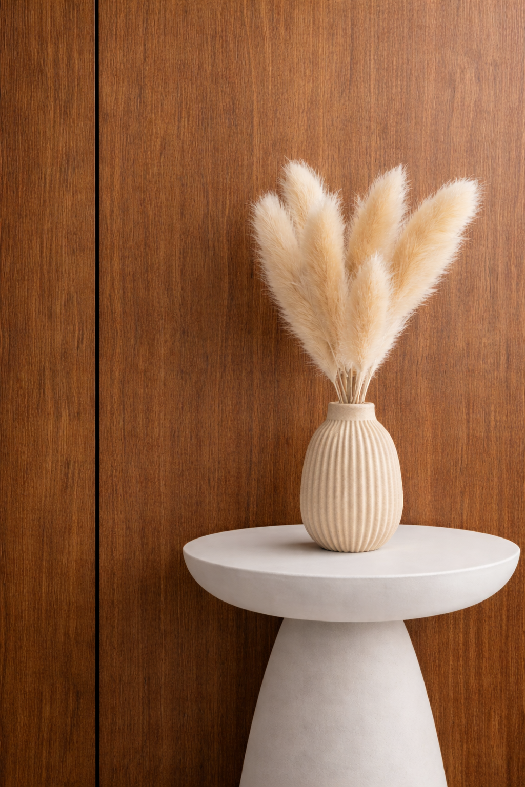 Decor paneel - 280 x 60 cm - Akoestische wandpanelen - Walnoot eiken