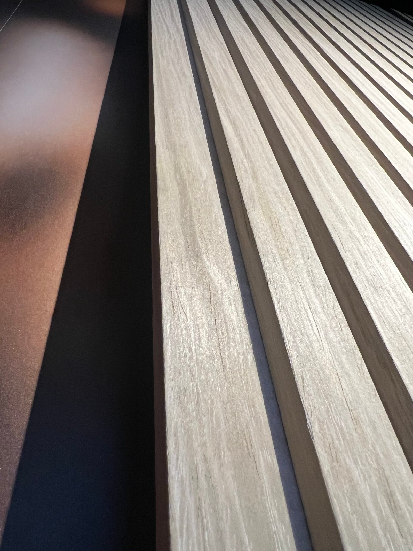 Eindlat beige eiken 280 cm