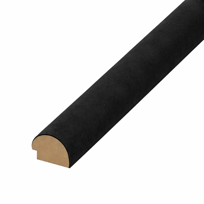 Eindlat Suede - Zwart 280cm