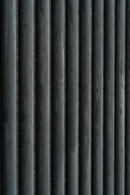 Akoestische panelen  280 x 60cm - Suede - Turqoise