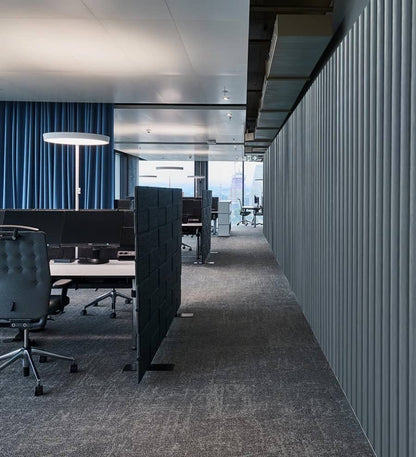 Akoestische panelen  280 x 60cm - Suede - Grijs