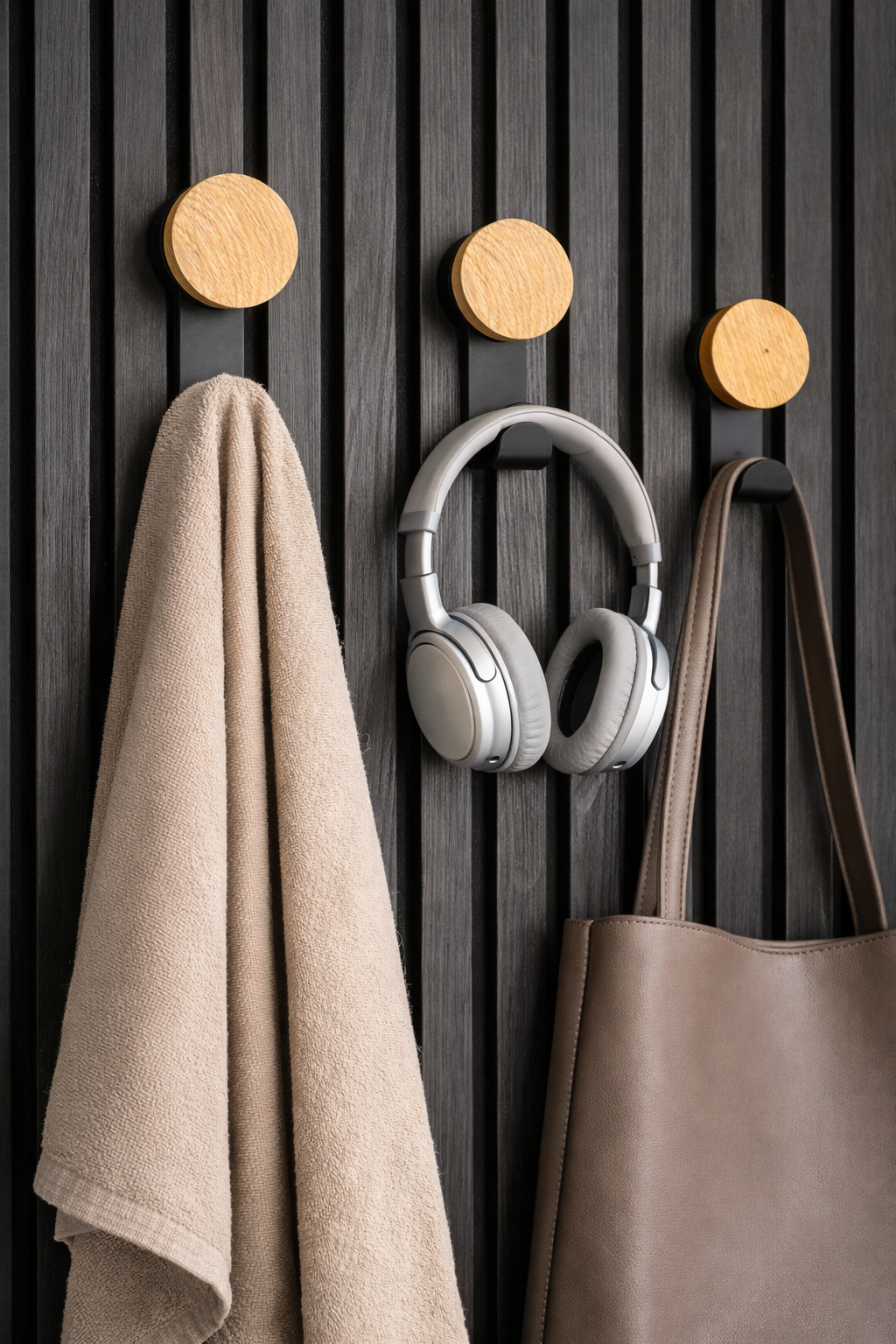 Akupanel - Hanger horizontaal - Rustiek eiken