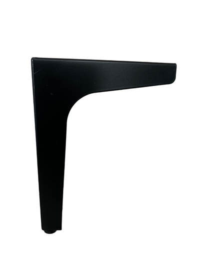 Meubelpoot Slimline Mat Zwart – 165 mm