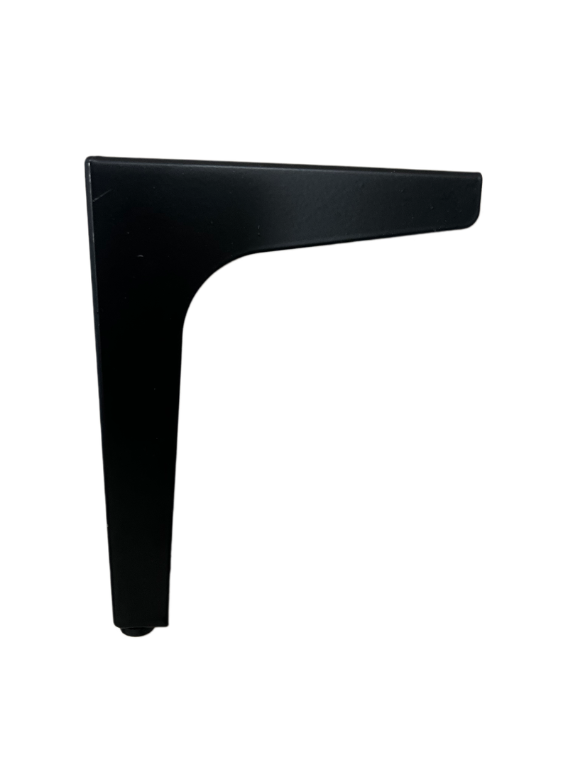 4 x Meubelpoot set Slimline Mat Zwart – 165 mm