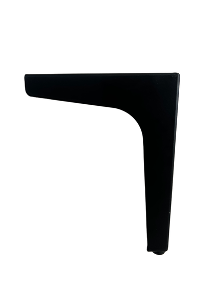 Meubelpoot Slimline Mat Zwart – 165 mm