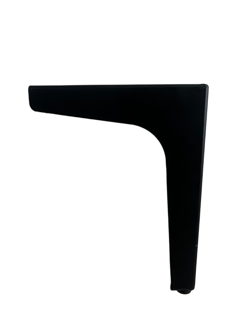 4 x Meubelpoot set Slimline Mat Zwart – 165 mm