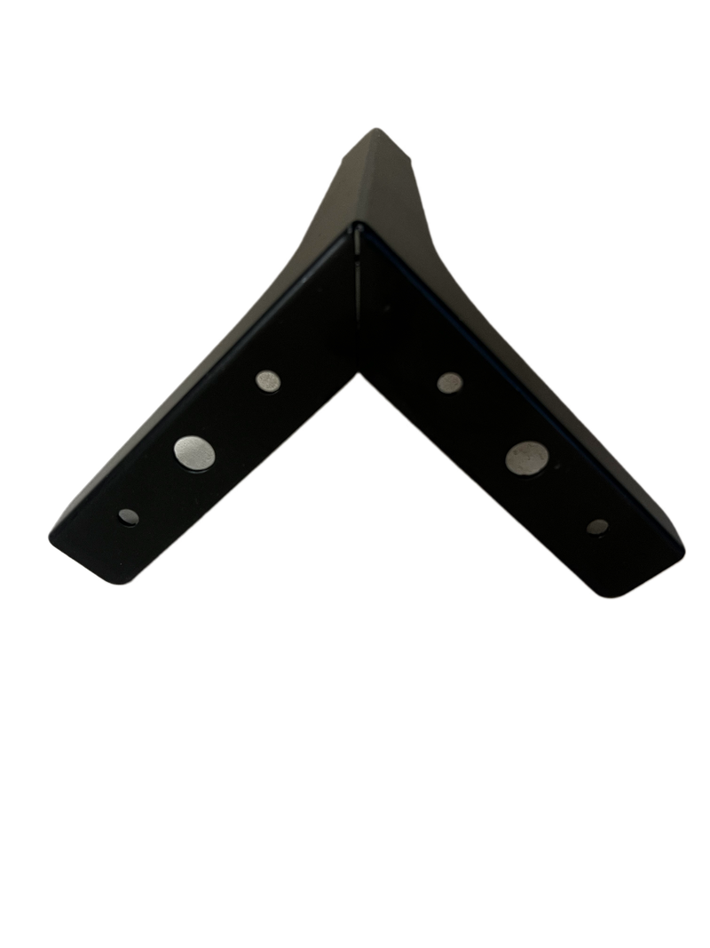 4 x Meubelpoot set Slimline Mat Zwart – 165 mm