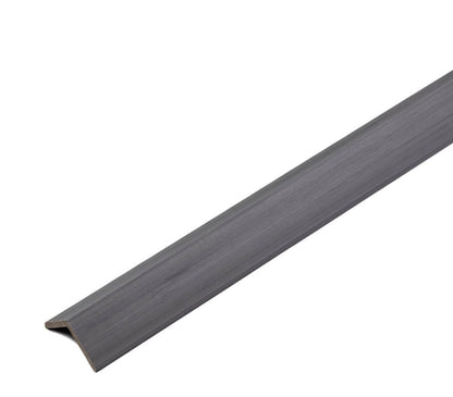 Afwerkprofiel Buitenhoek Buitenpaneel - Gevelbekleding Composiet 3D - Grijs eiken - 290cm