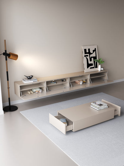 Chic TV Meubel 300cm – Japandi Beige