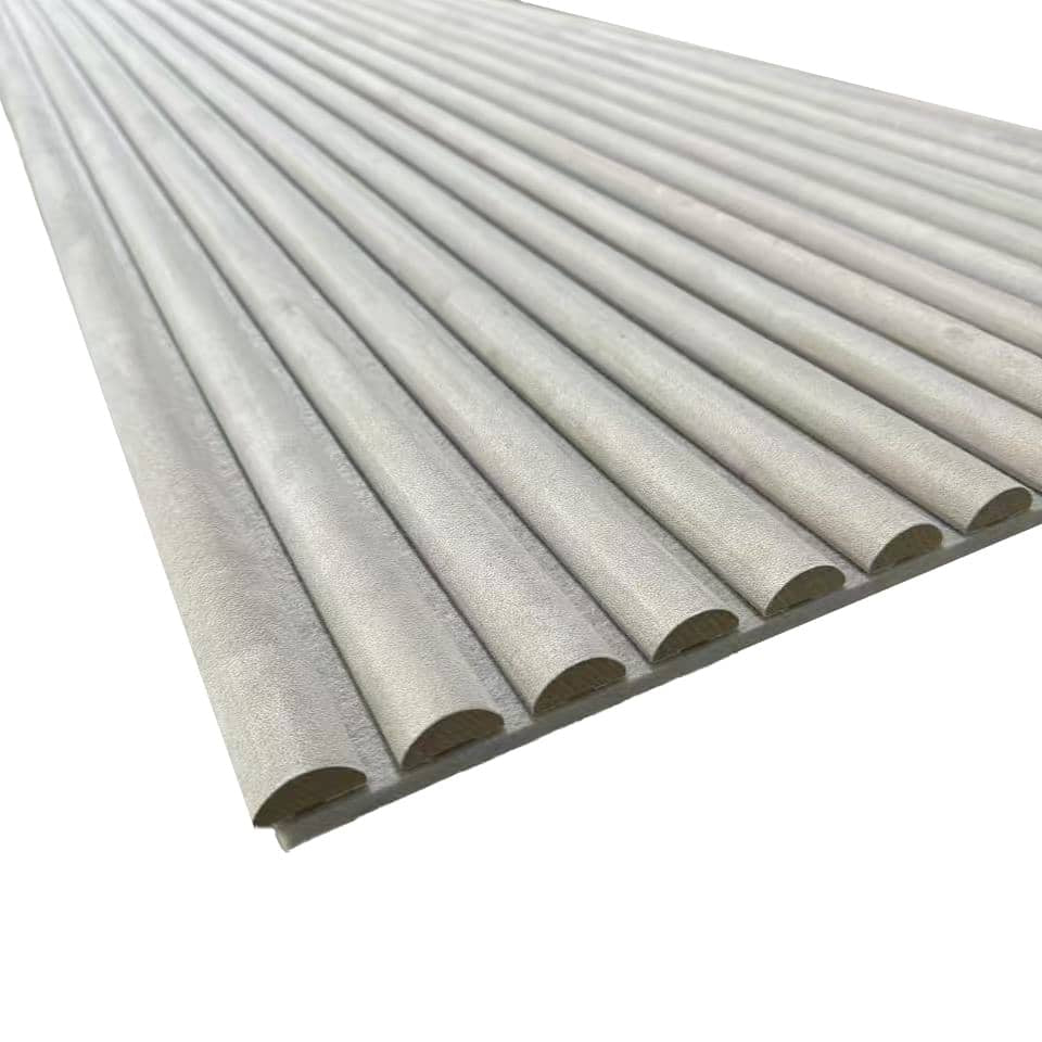 Akoestische panelen  280 x 60cm - Suede - Japandi beige