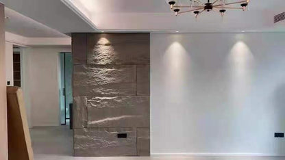 Rockstone 3D wandpaneel Rotswand Betonlook Cement Grey 120 x 60cm