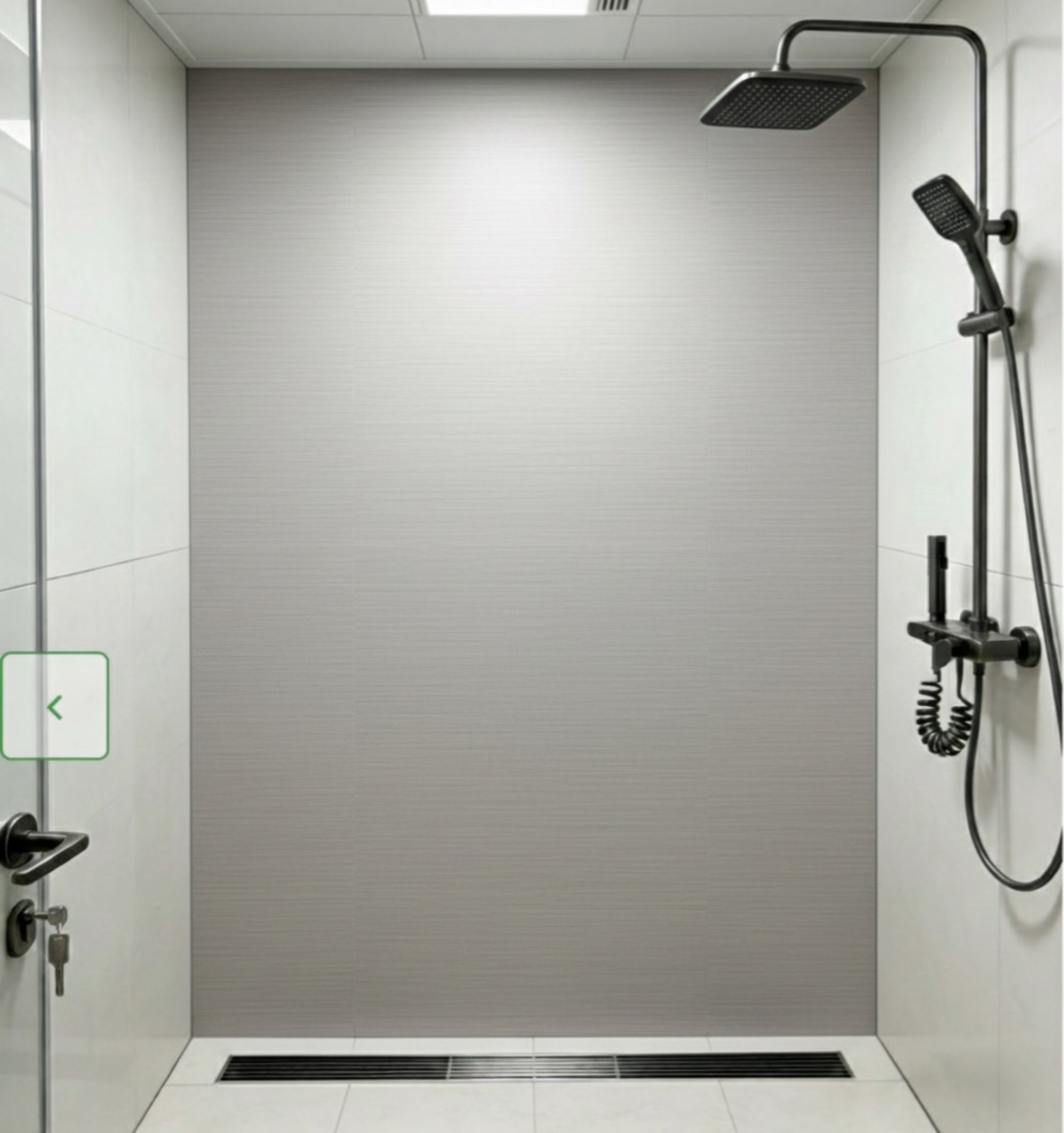 Linnen Japandi Wandpaneel - Natuurlijke Textuur - 280 x 122cm - Beige