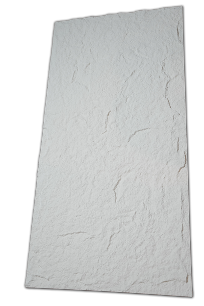 Rockstone 3D wandpaneel Rotswand Pure White 120 x 60cm