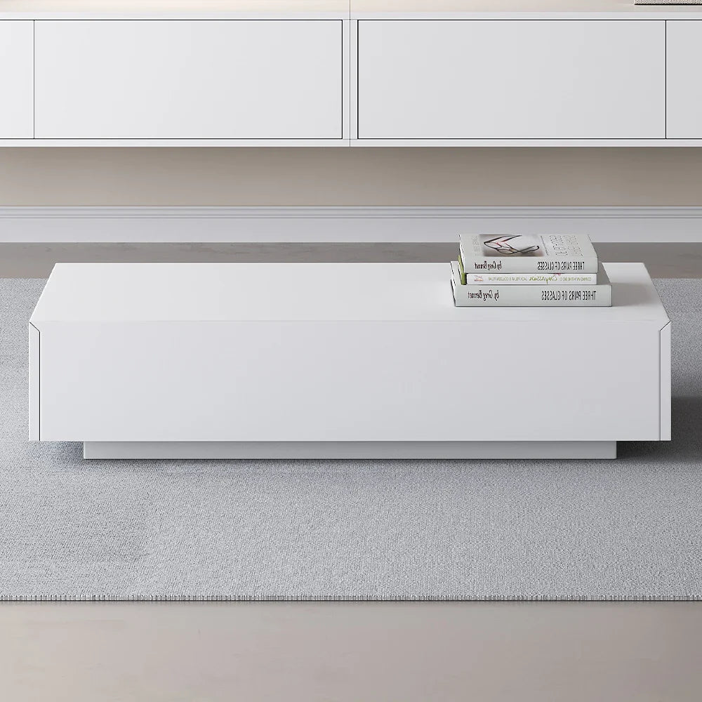 Salontafel 120cm x 60cm – Chic Collection – Wit mat