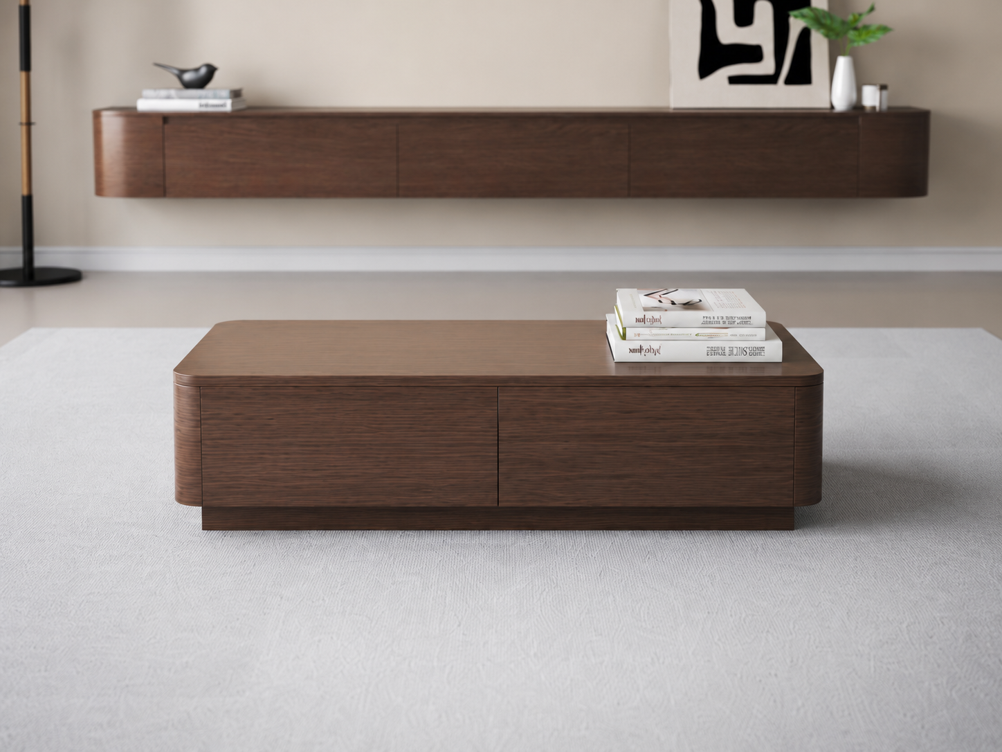 Salontafel 120cm x 60cm – Chic Collection – Walnoot