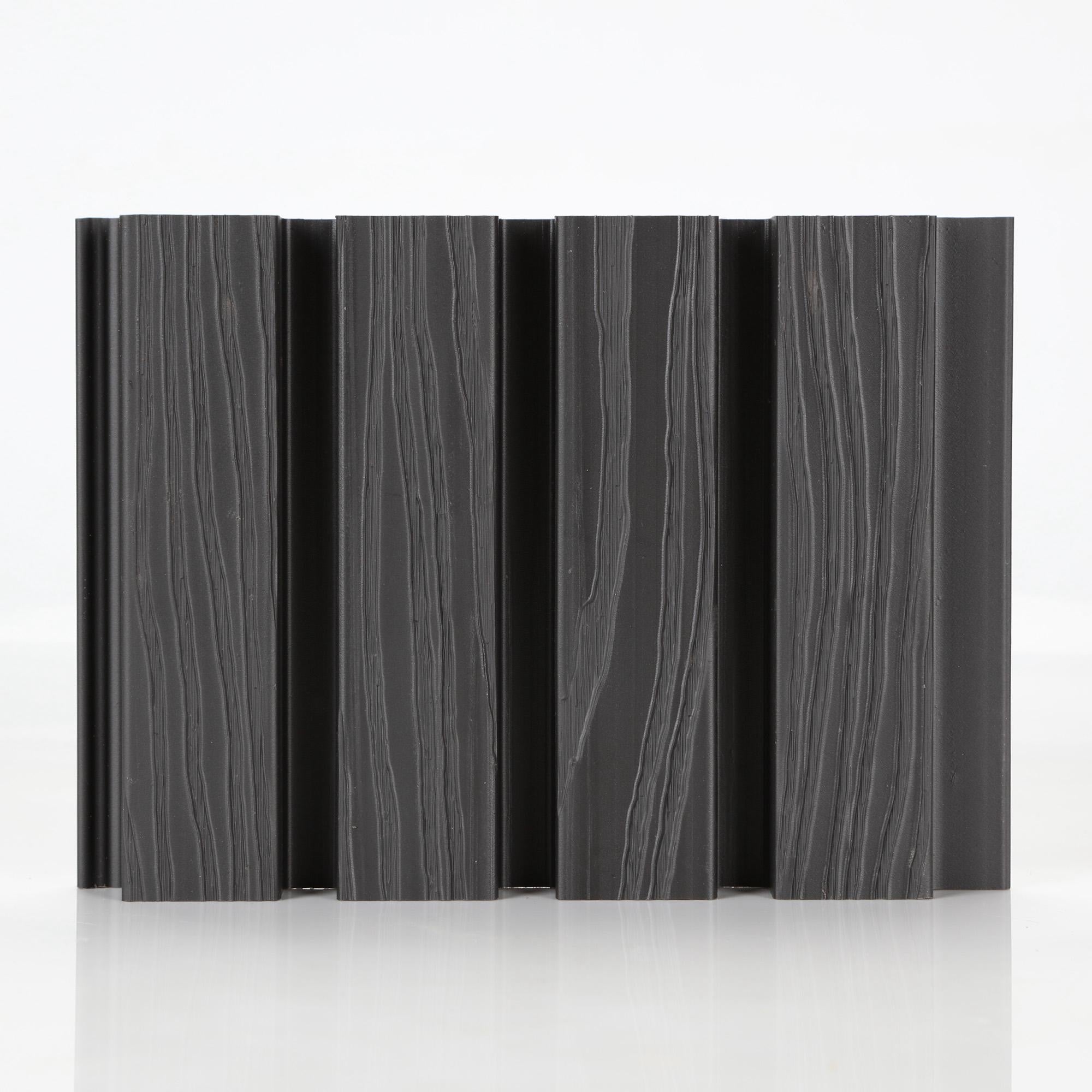 Sample - Composiet Gevelbekleding - Zwart eiken