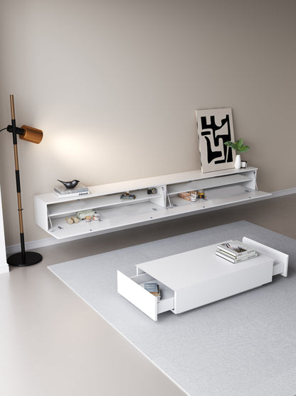 Chic TV Meubel 150cm – Pure White – Wit