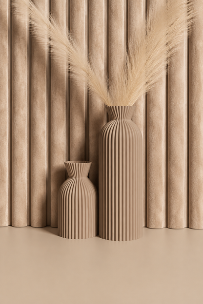 Akoestische panelen  280 x 60cm - Suede - Desert Taupe