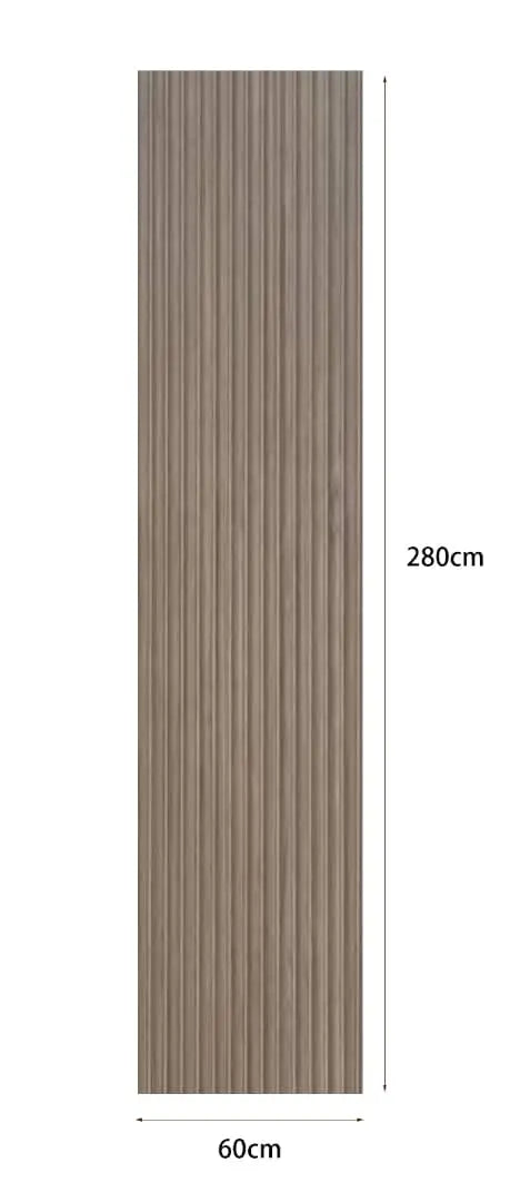 Akoestische panelen  280 x 60cm - Suede - Desert Taupe