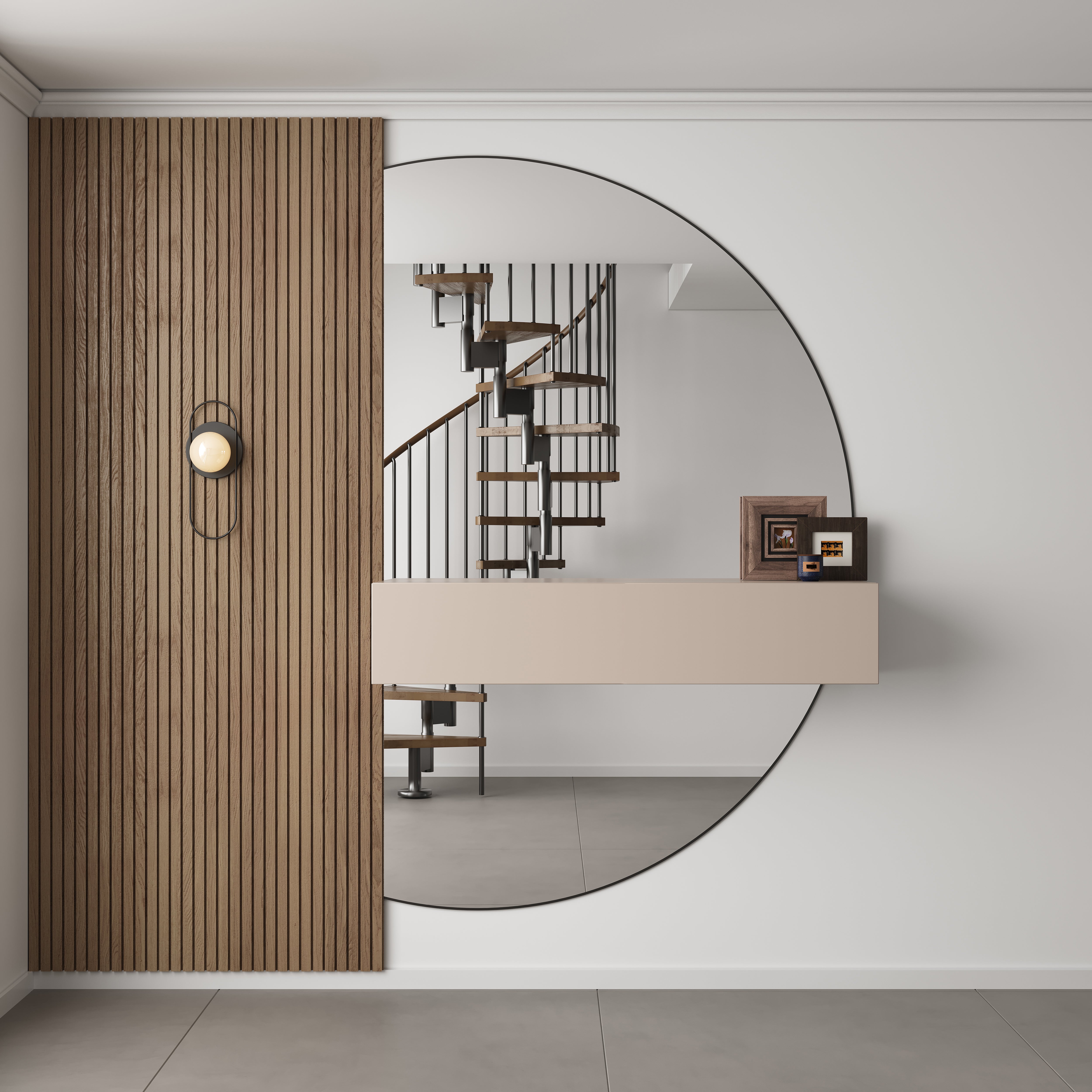 Chic Gangkast 60x26x20 cm – Exclusieve Softclose – Japandi Beige