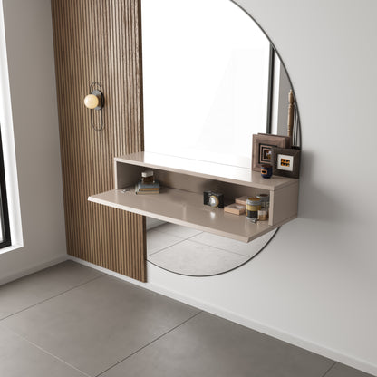 Chic Gangkast 60x26x20 cm – Exclusieve Softclose – Japandi Beige