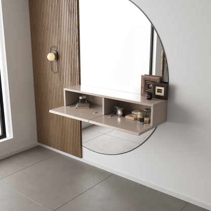 Chic Gangkast 100x26x20 cm – Exclusieve Softclose – Japandi Beige