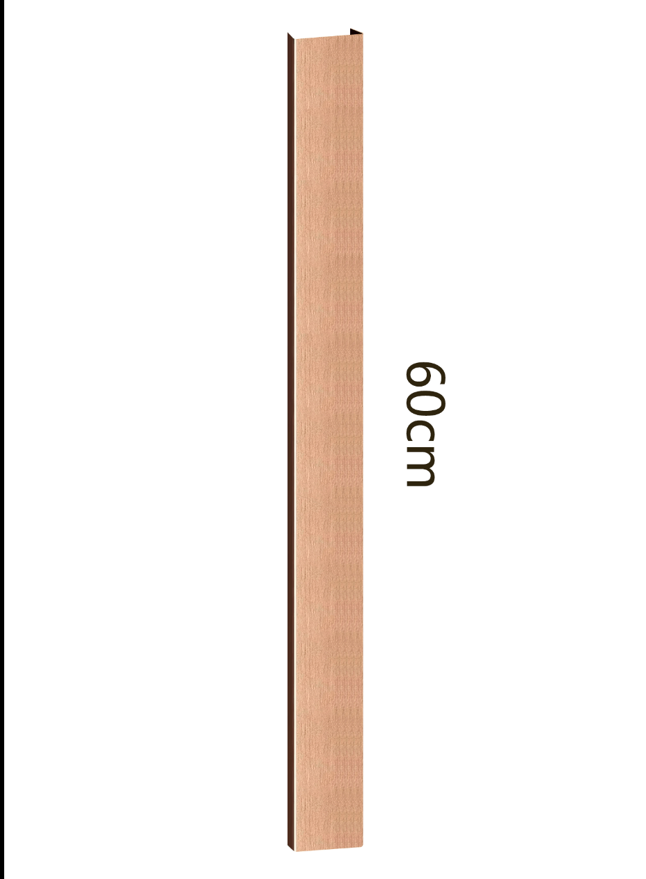 Cover akupanel - Geborsteld brons