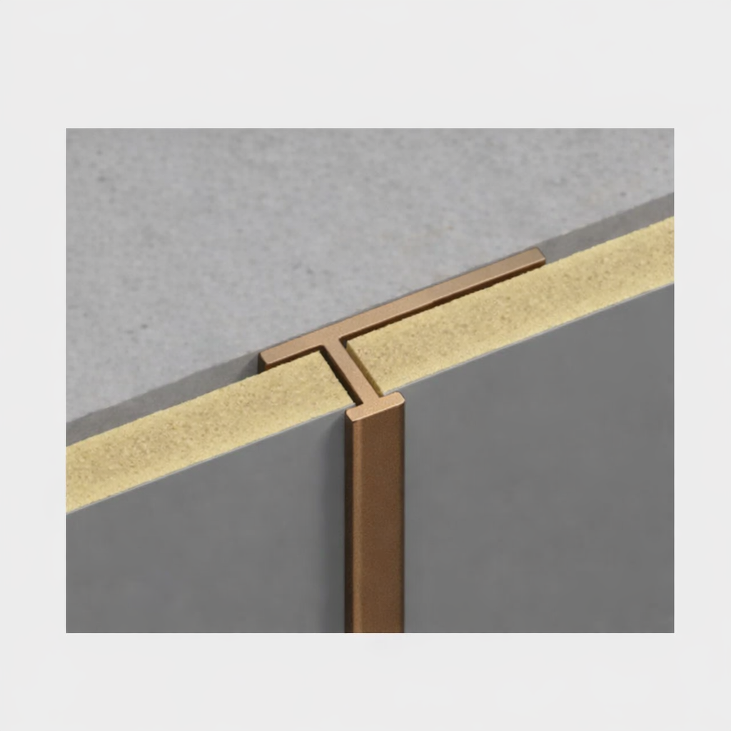 Tussenprofiel - Bamboe - Brons Aluminium