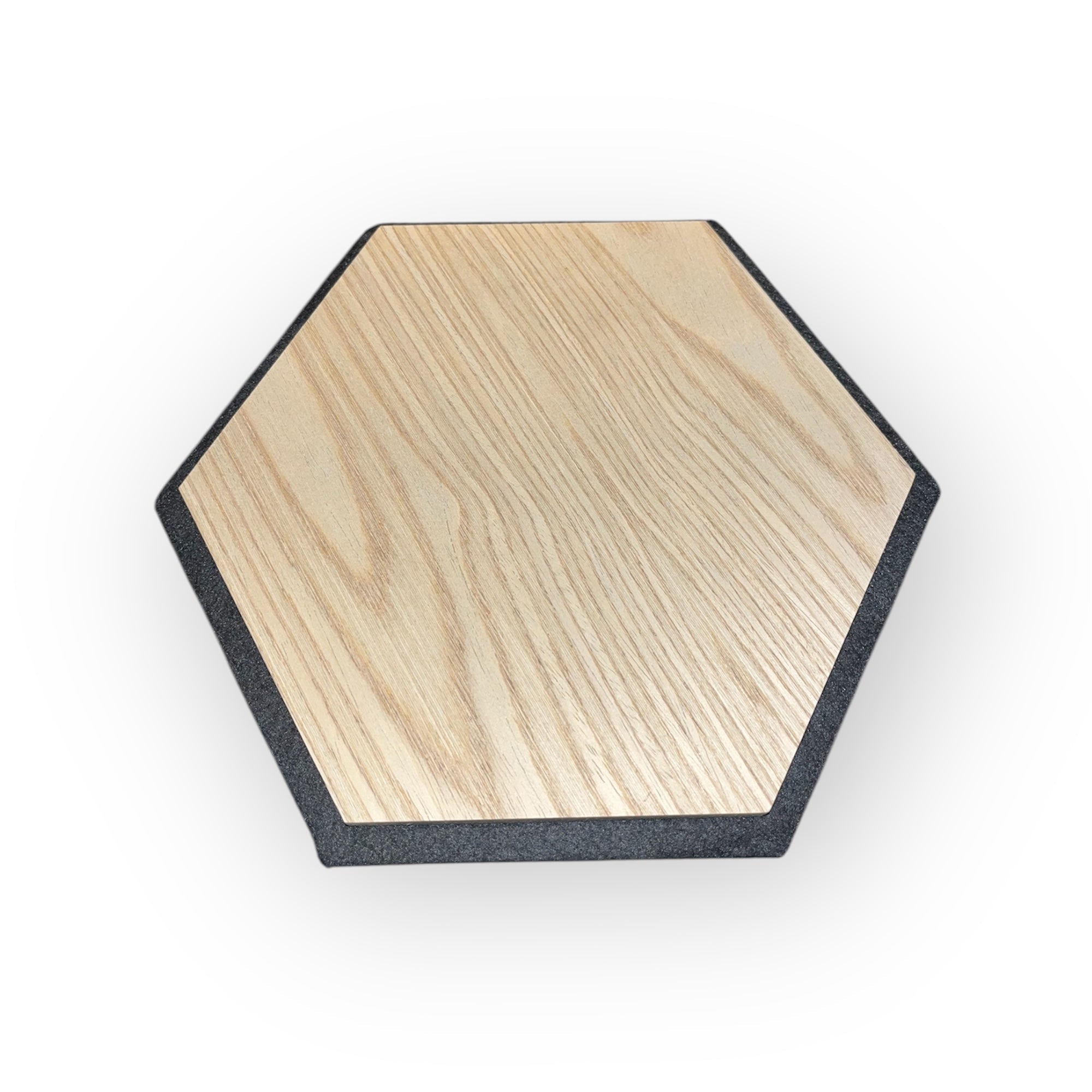 Hexagon Sample - Akoestische wandpanelen - Rustiek eiken - Sample