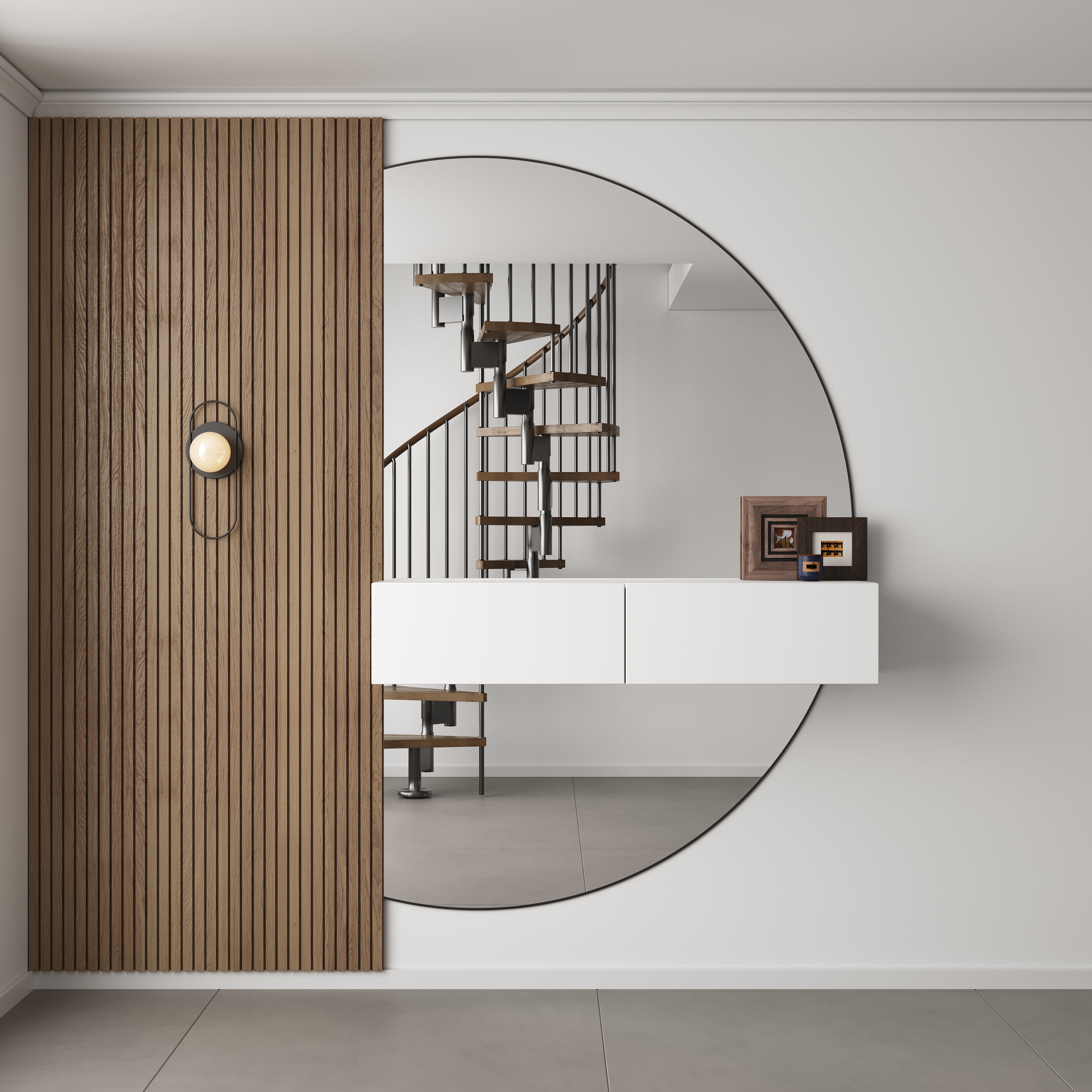 Chic Gangkast 100x26x20 cm - Exclusieve Softclose - Wit