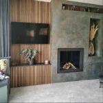 akupanel tv wand modern